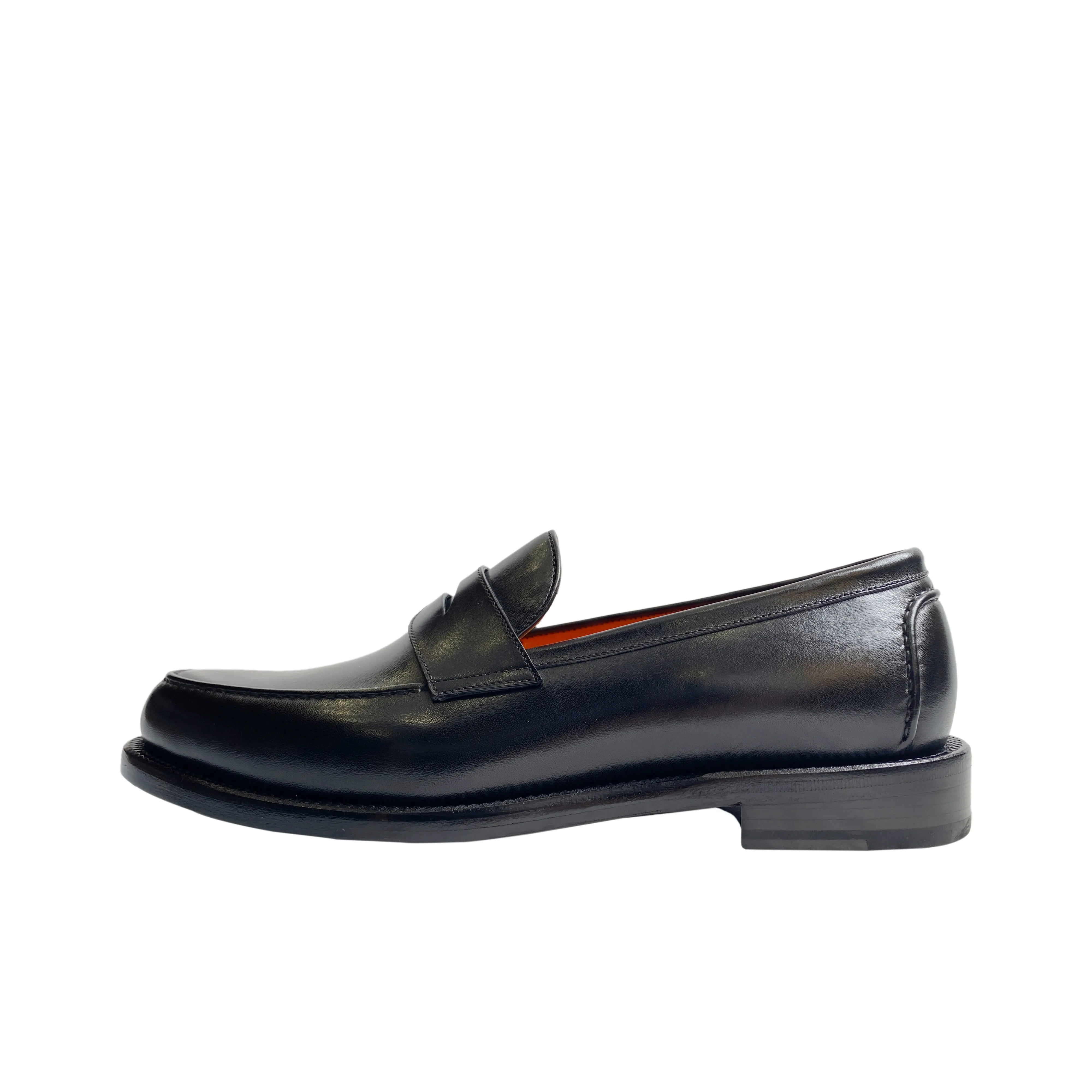 ANTONIO BAREZZI Loafers Men's Black/Burgundy