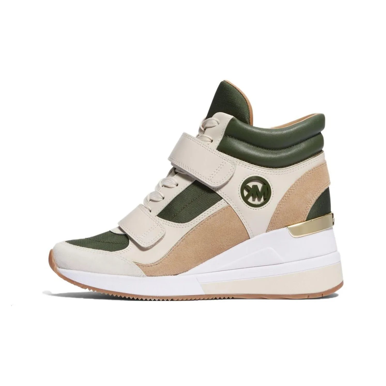 MICHAEL KORS Gentry High Top Casual Shoes Women's Green