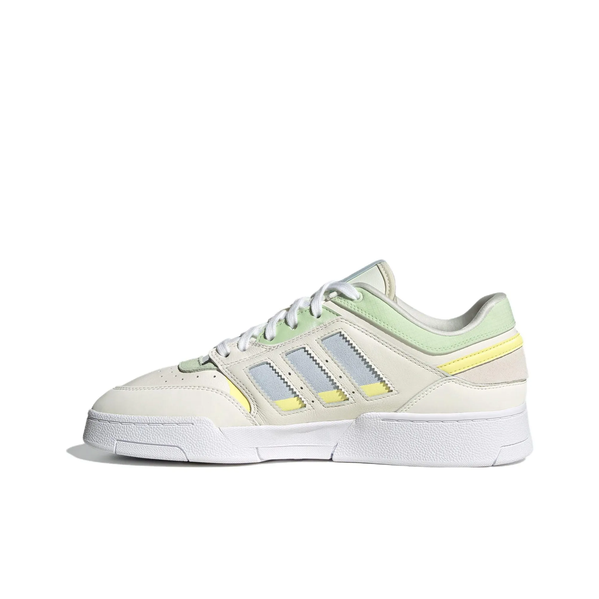 Adidas Originals Drop Step Устойчивые к истиранию низкие скейтбордические кроссовки Женские Белые