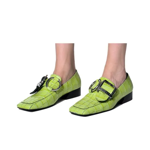 Nina Zarqua Python Лоферы Зеленый Женские