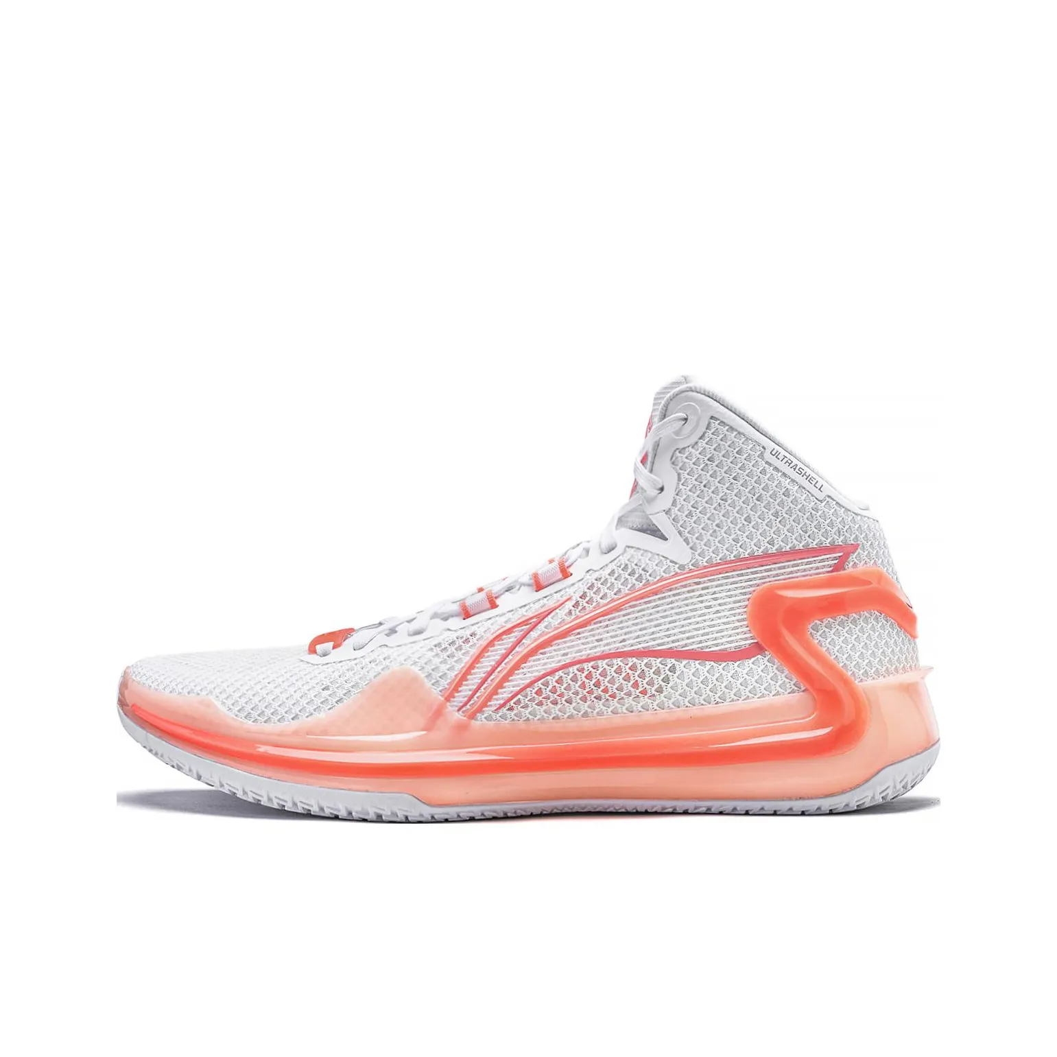 LiNing Liren 4 First Generation Anti Slip Wear Resistant Mid Top Basketball shoes 766892C Unisex Standard White