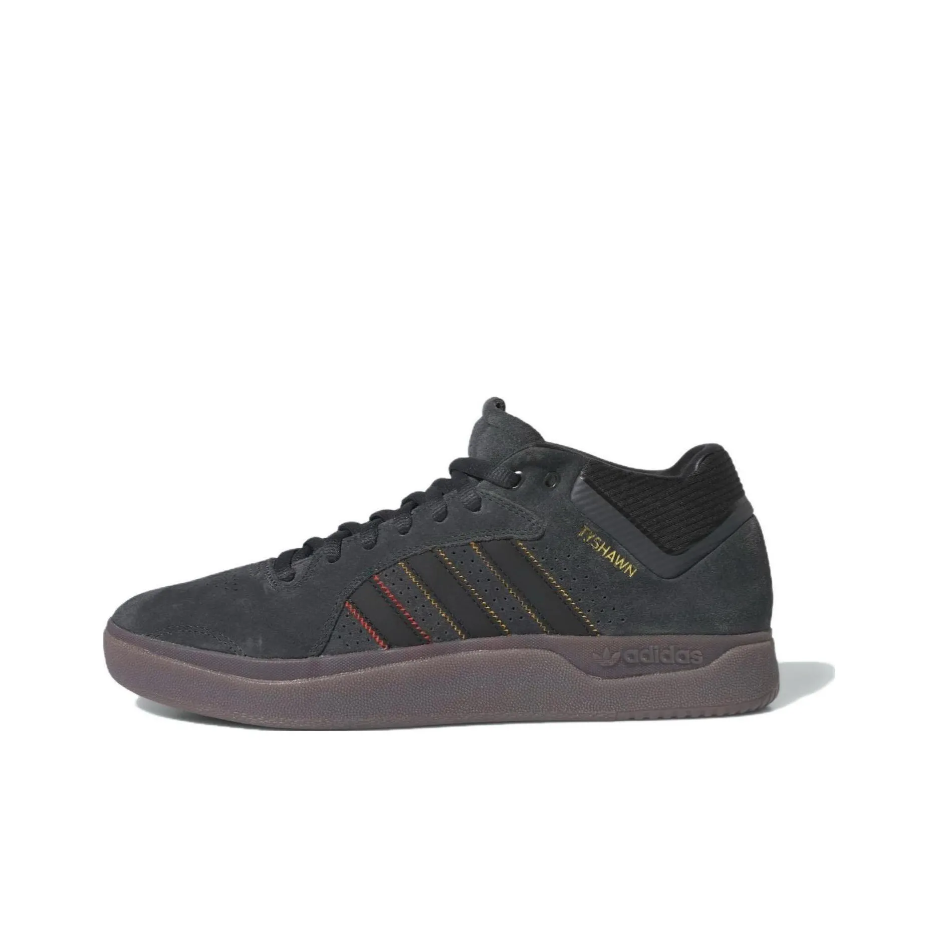 Adidas Tyshawn Remastered Carbon Core Black Preloved Brown