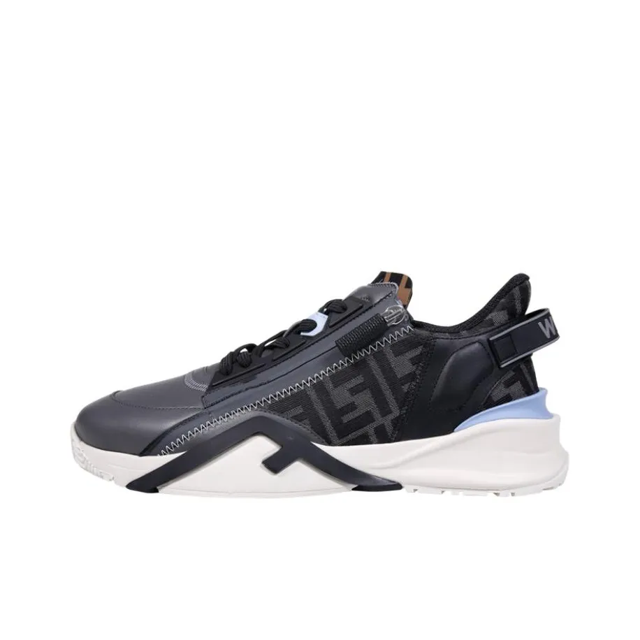 fendi black loafer