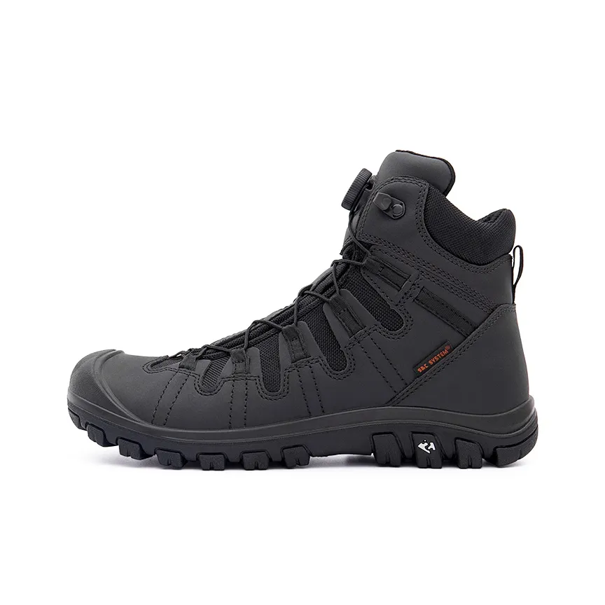 SLEADER Dream Series Slip-resistant Abrasion-resistant Breathable High Top Streetwear Men's Black SLEADER Dream Series Противоскользящий Устойчивый к истиранию Дышащий Высокий Топ Уличная Обувь Мужская Черная