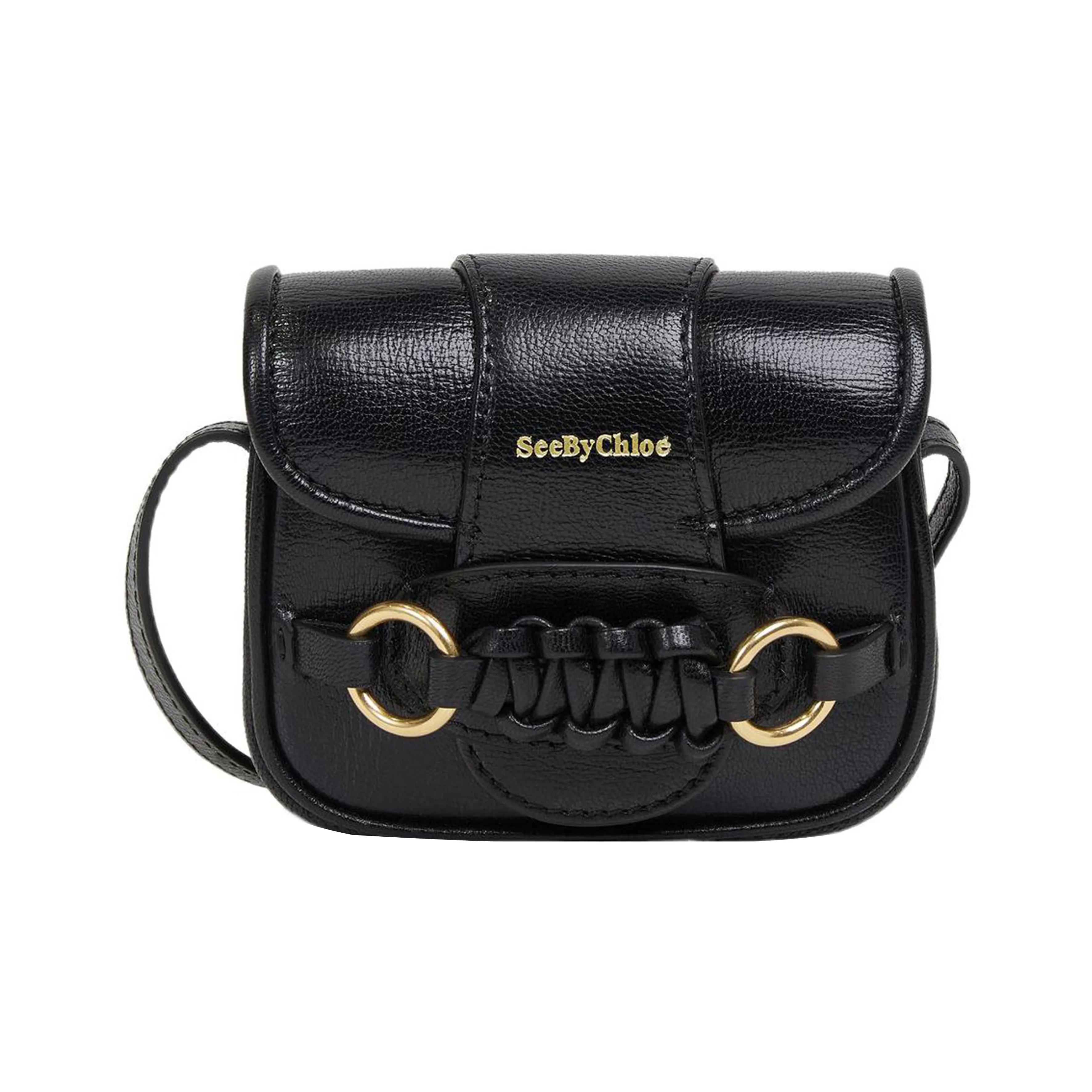 See By Chloe Goatskin Shoulder Bag Crossbody Bag Extra Mini Women's Black