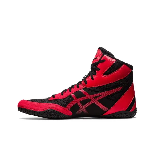 Asics Matcontrol 3 Кроссовки для тренировок Высокие Мужские Черно-красные