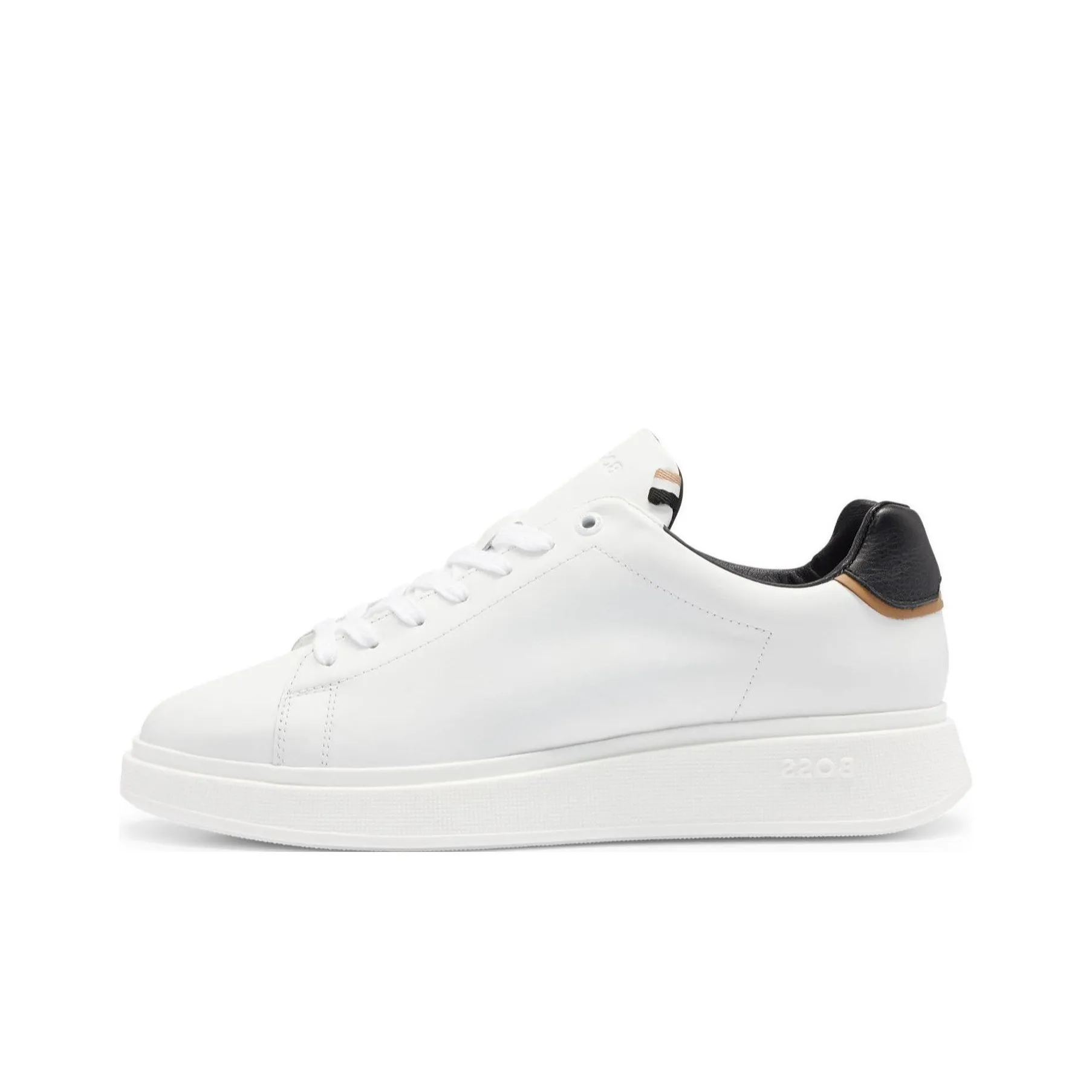 HUGO BOSS Low Top Skateboard Shoes Men's White