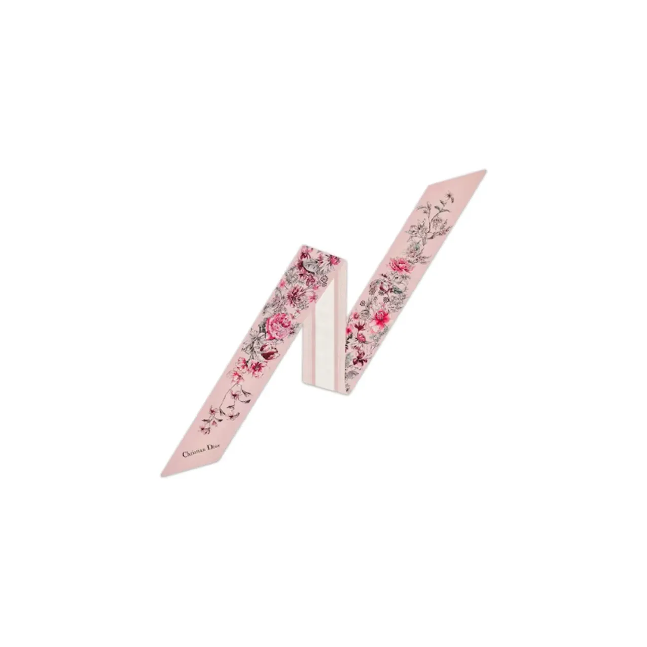 DIOR Шарфы из тутового шелка Розовый Женские