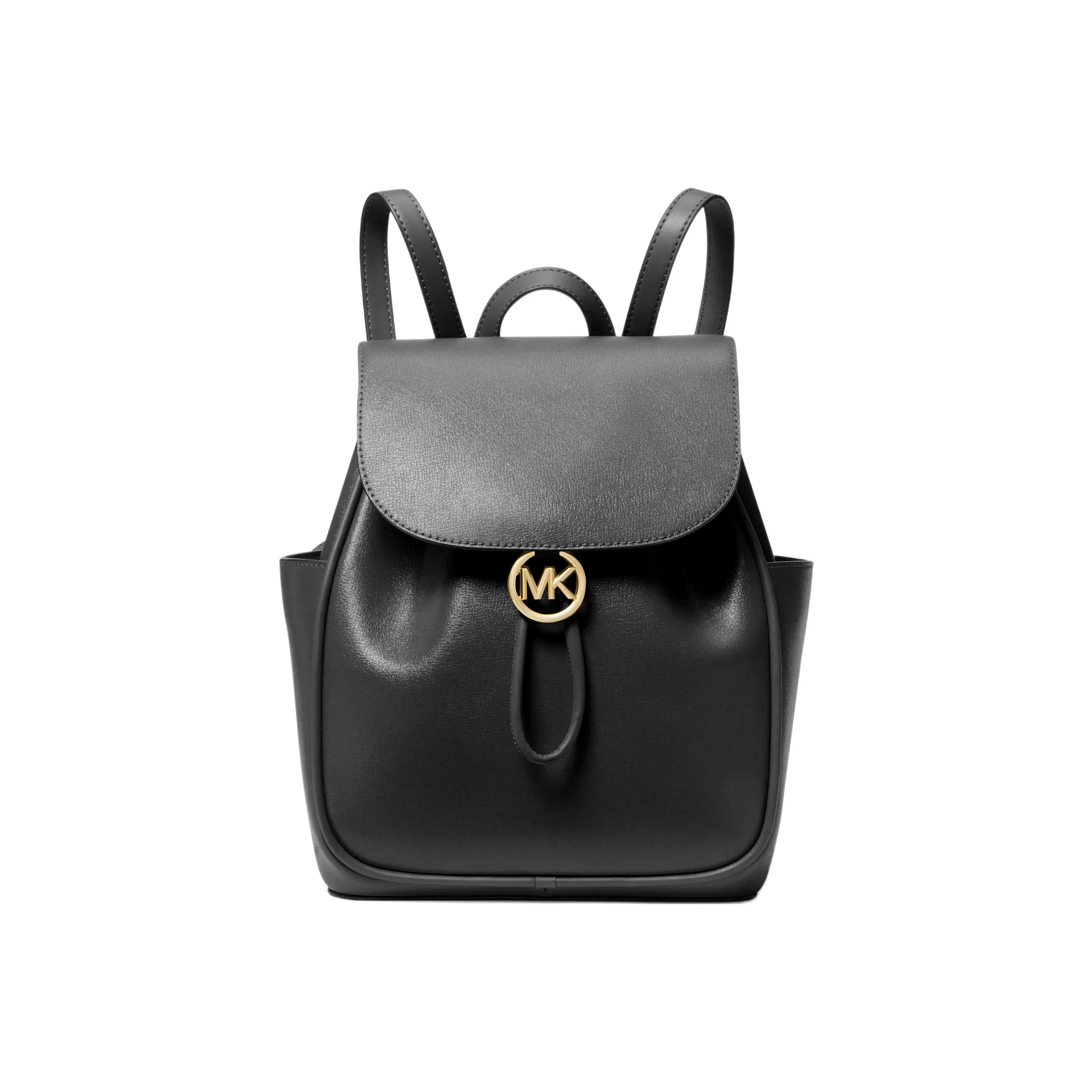 MICHAEL KORS Рюкзак из коровьей кожи средний женский черный КАМЕЛ