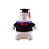 Our naked 곰돌이 졸업 코트 (화이트 베어) 25CM