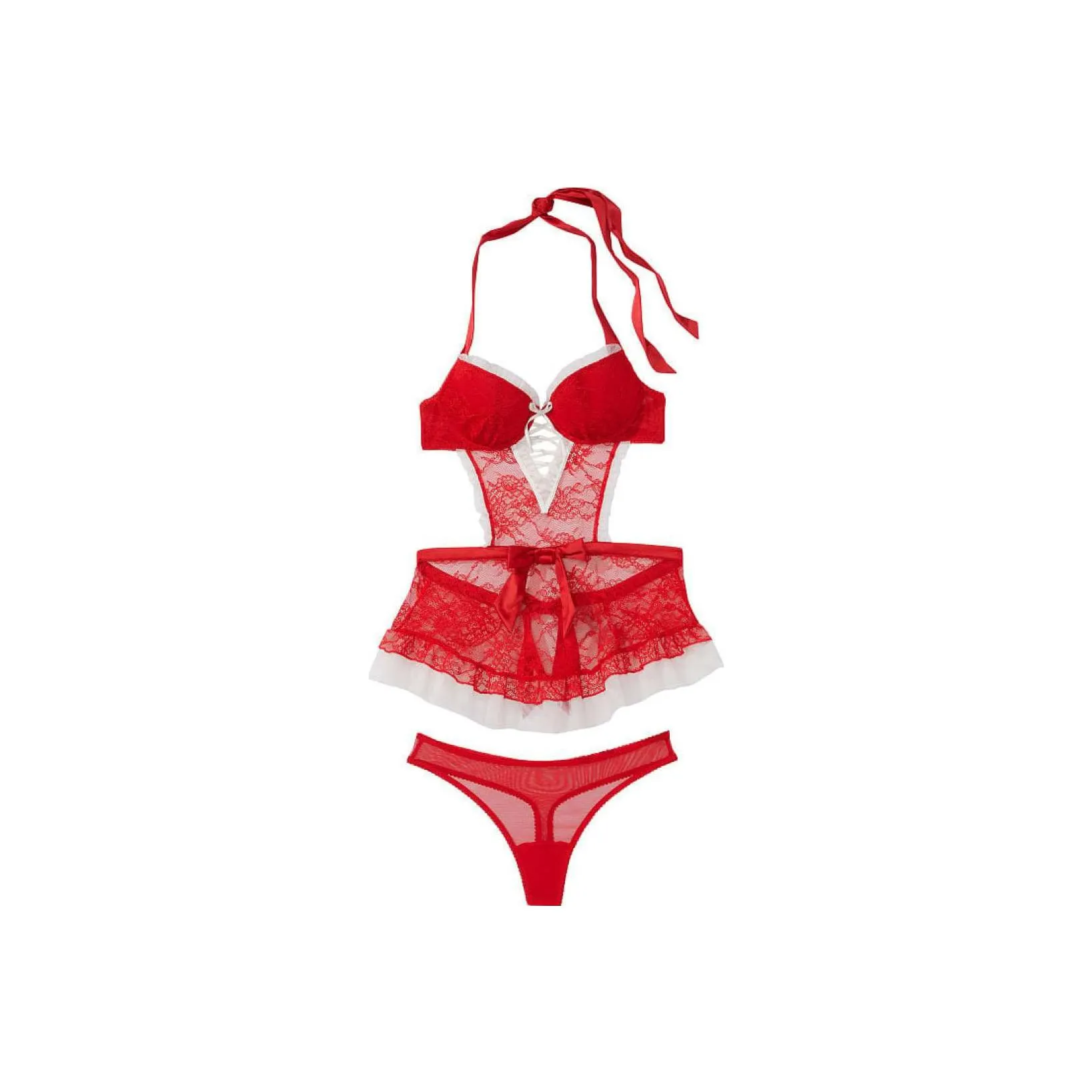 Victoria's Secret Underwear Set Women's Red