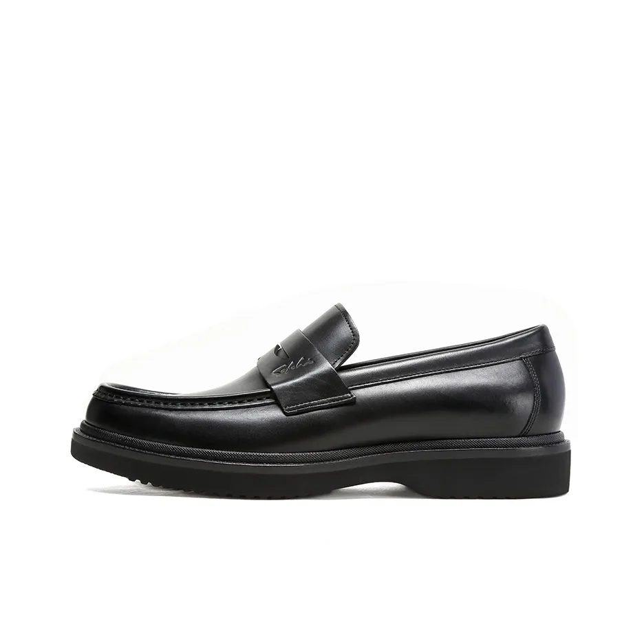 Satchi Casual Leather Shoes Men's Black