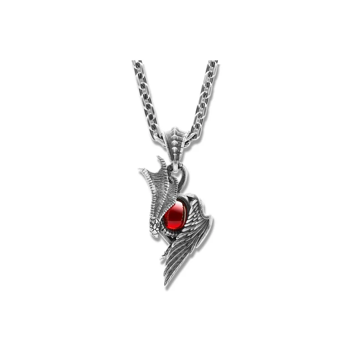 ROCK&RIDE 925 Silver Set With Precious Stones Charm/Pendant Unisex
