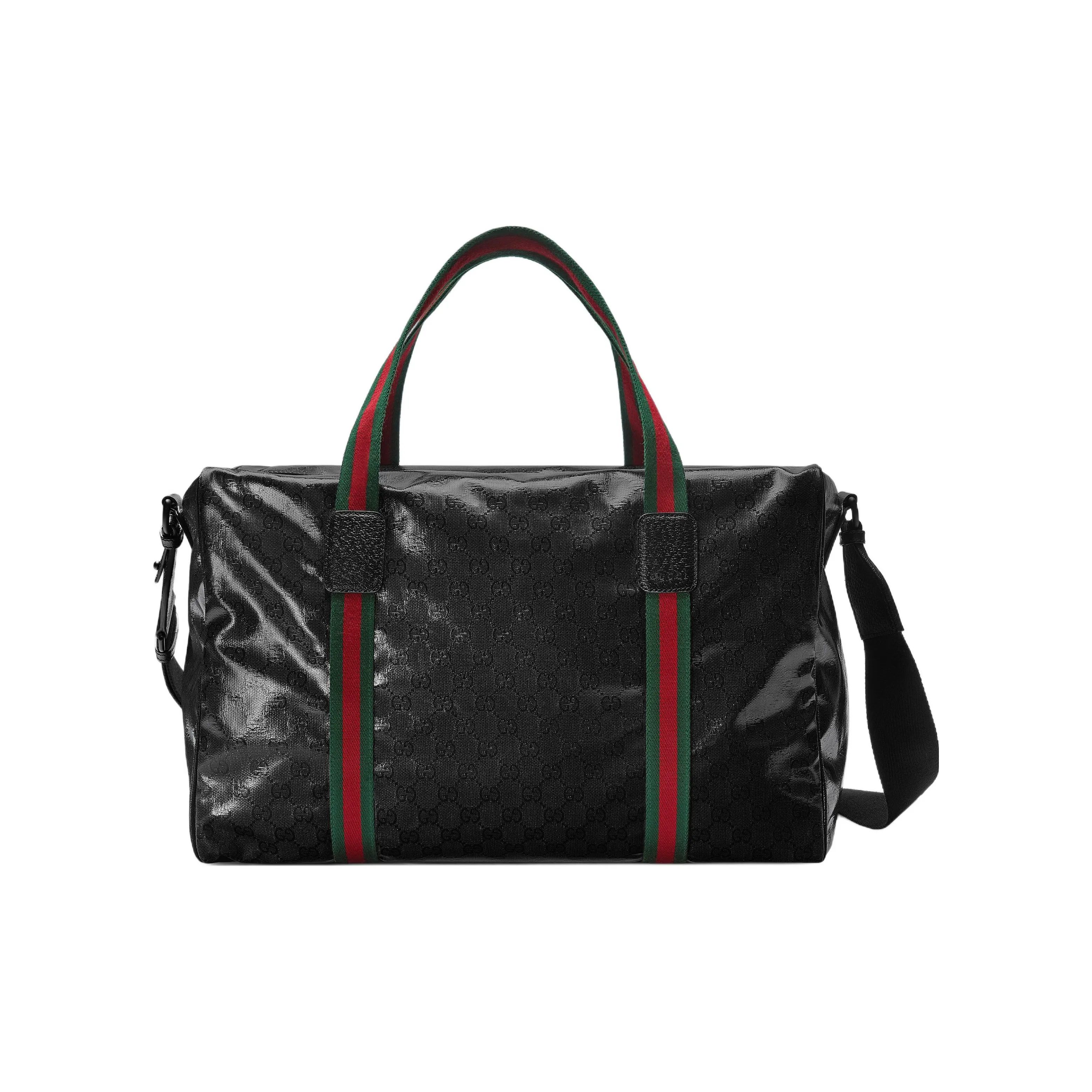 GUCCI Canvas Bag, Handbag, Shoulder Bag, Crossbody Bag, Travel Bag Tubas Men's Black