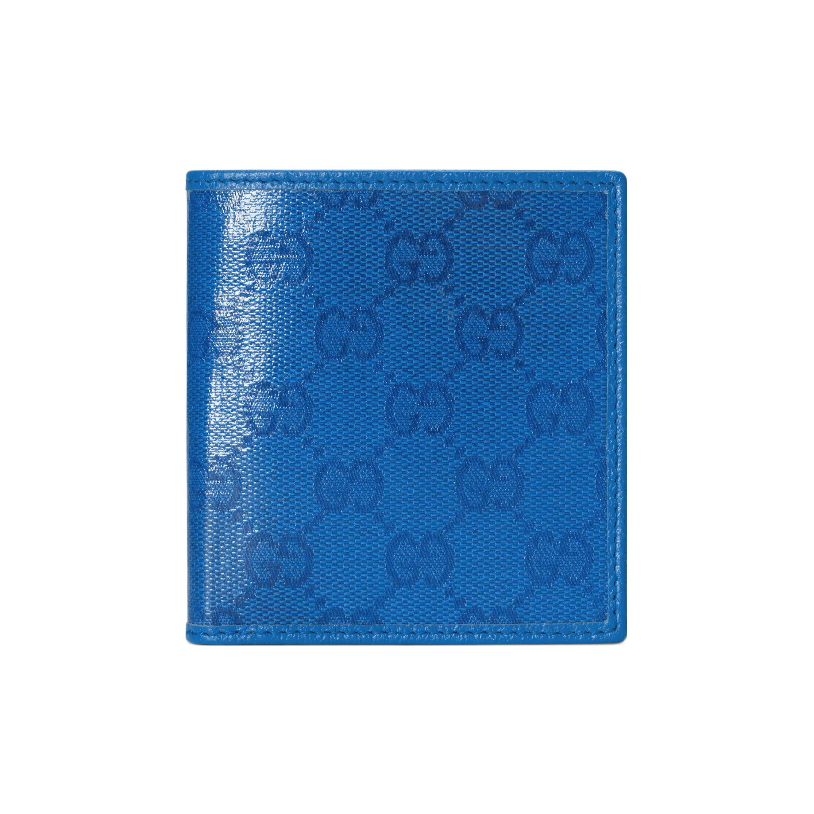 GUCCI Crystal Wallet Men's Blue