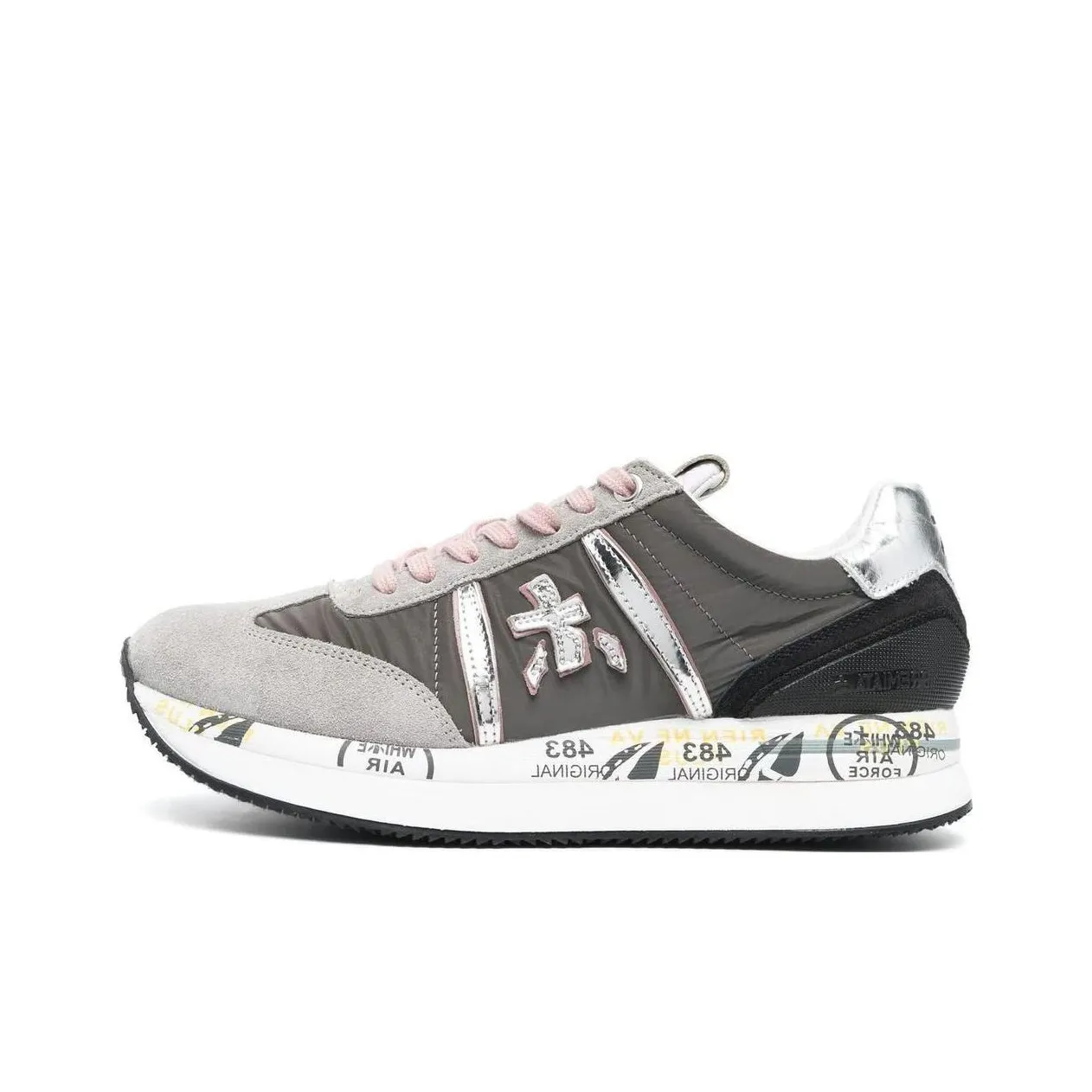 PREMIATA Conny Low-Top Casual Shoes Women's Gray