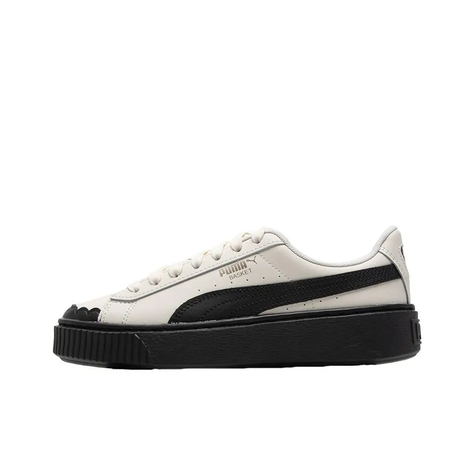 PUMA Basket 'Cream White Black' Women's