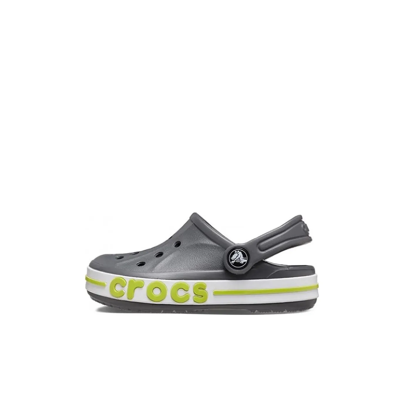 Crocs Bayaband Clog Slip-resistant и Breathable Children's Sandals Gray Baby