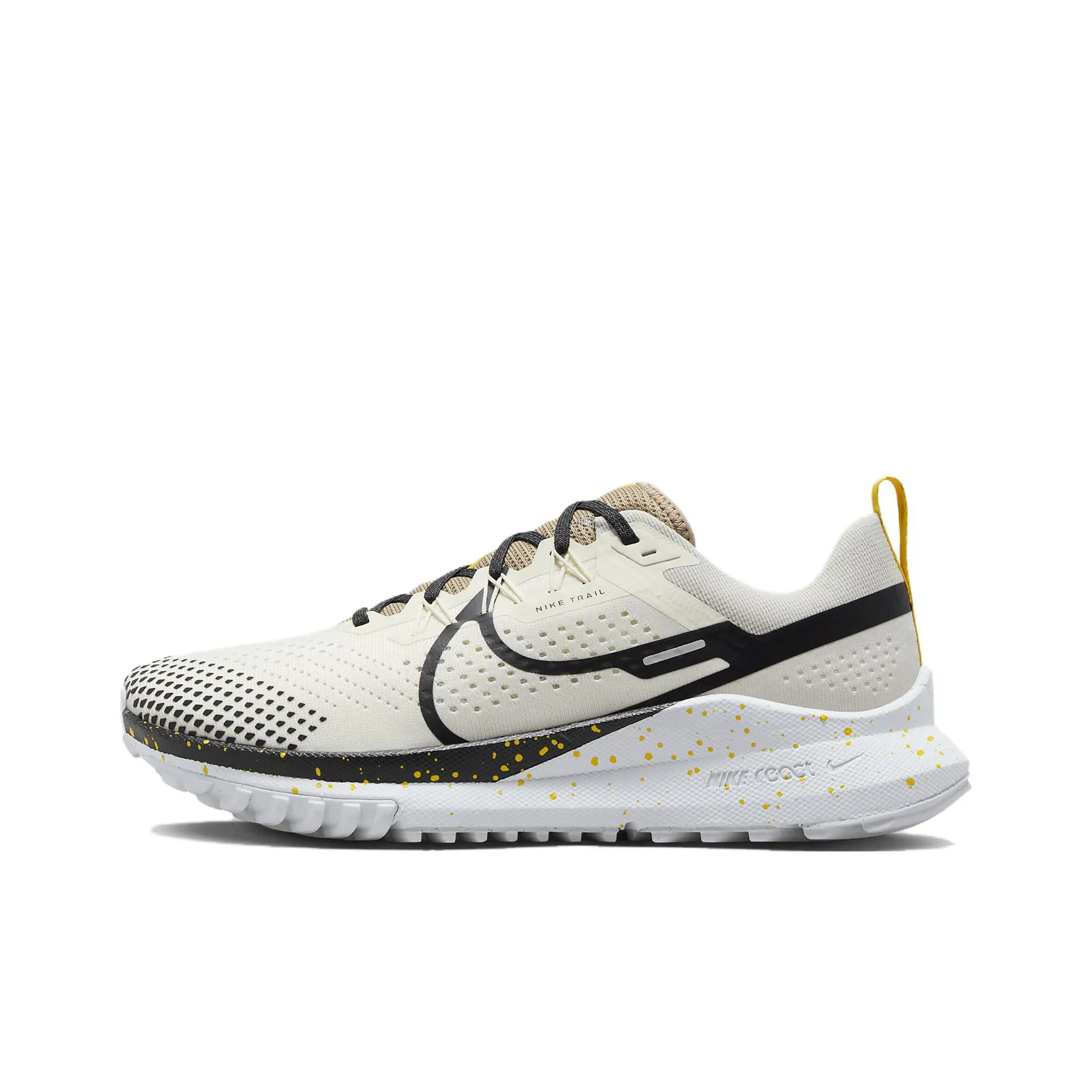 Nike React Pegasus Trail 4 Pale Ivory Black Yellow