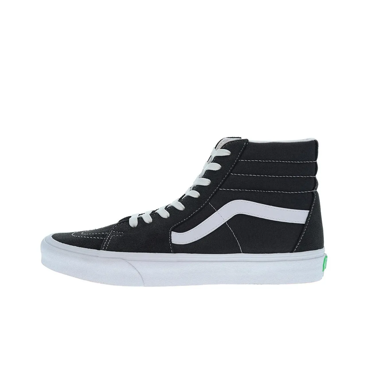 VANS SK8 High Топ Скейтборд Кроссовки Унисекс Черный Серый