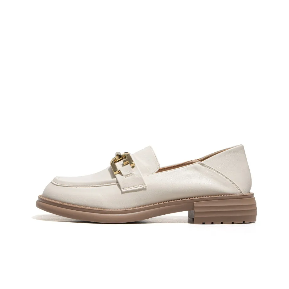 La Chapelle Loafers 2.8cm Women's Beige