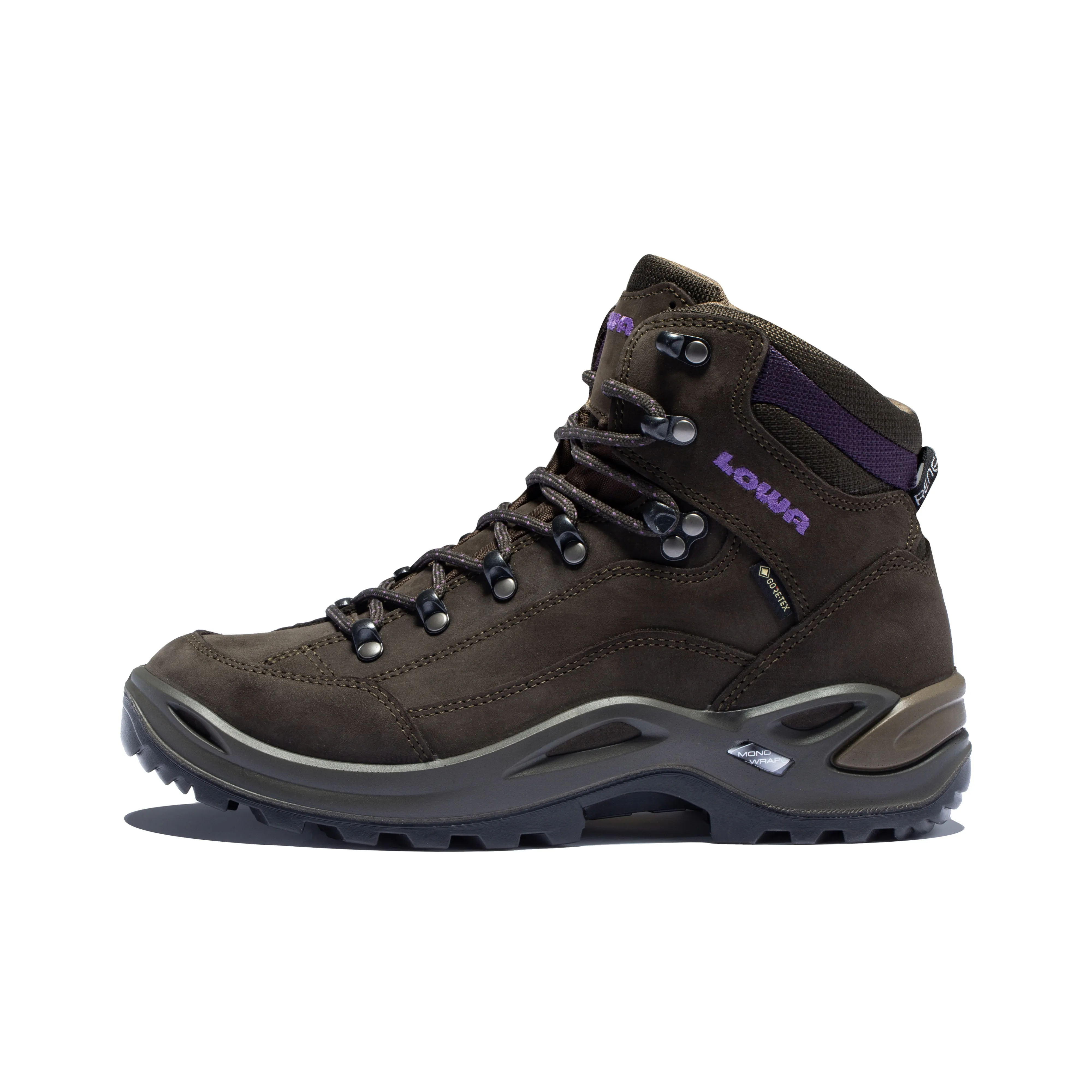 Lowa Renegade Mountaineering & Hiking Shoes Women's Mid Top Umber