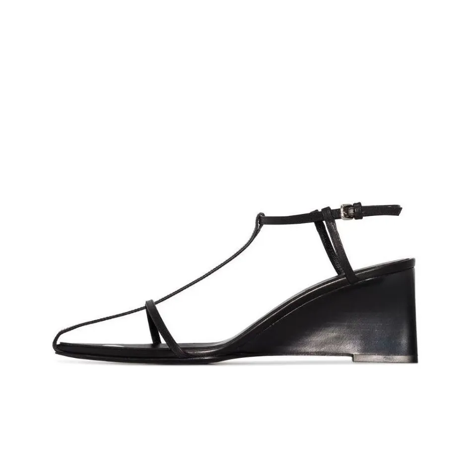 JIL SANDER One Strap Sandals Women's Black