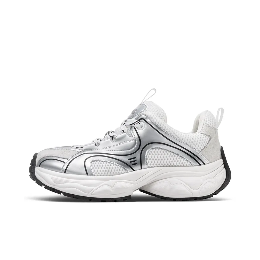 HART DAVIS 001 Low Топ Беговые кроссовки Унисекс Белый Серебряный