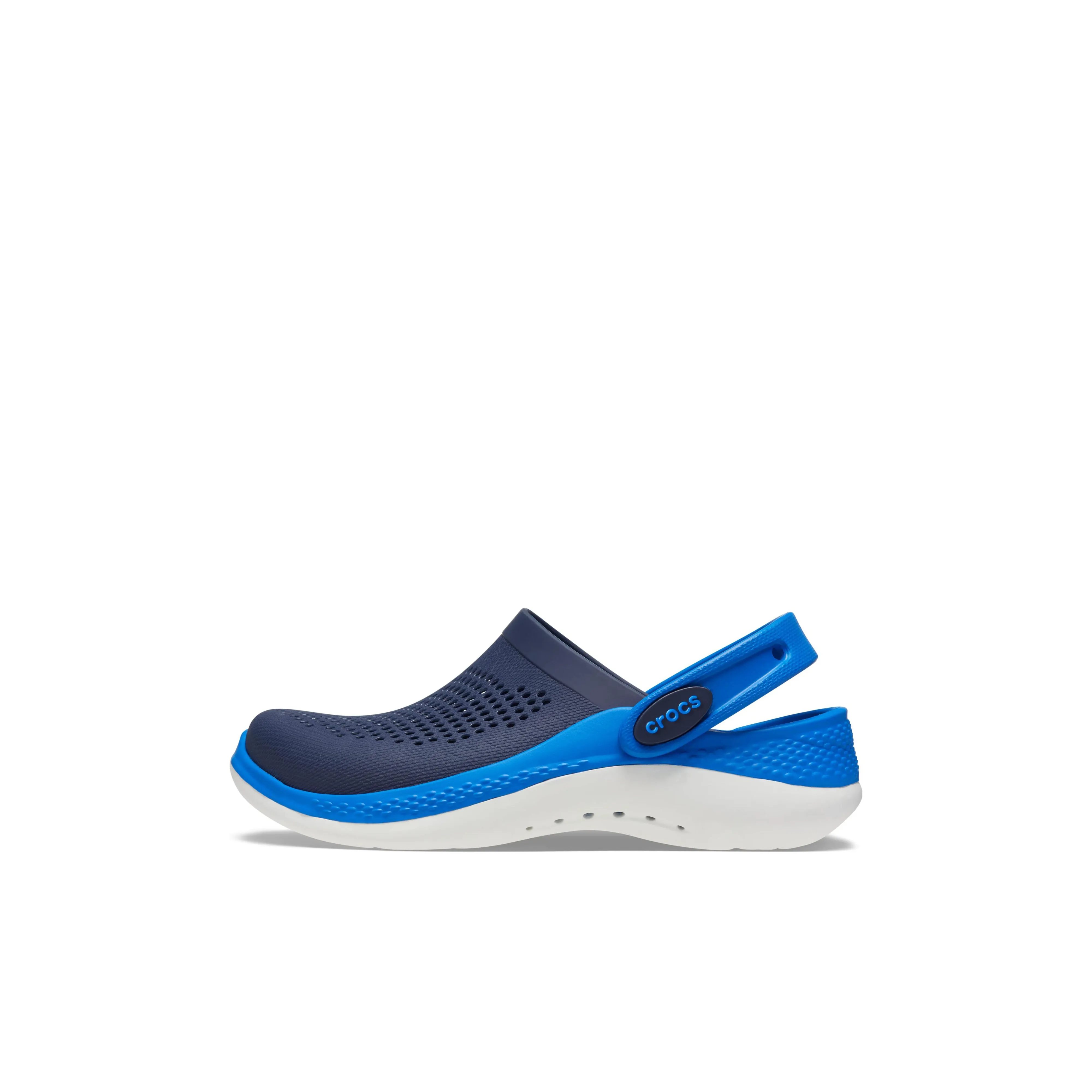 Crocs LiteRide Устойчивые Детские Сандалии Темно-синие