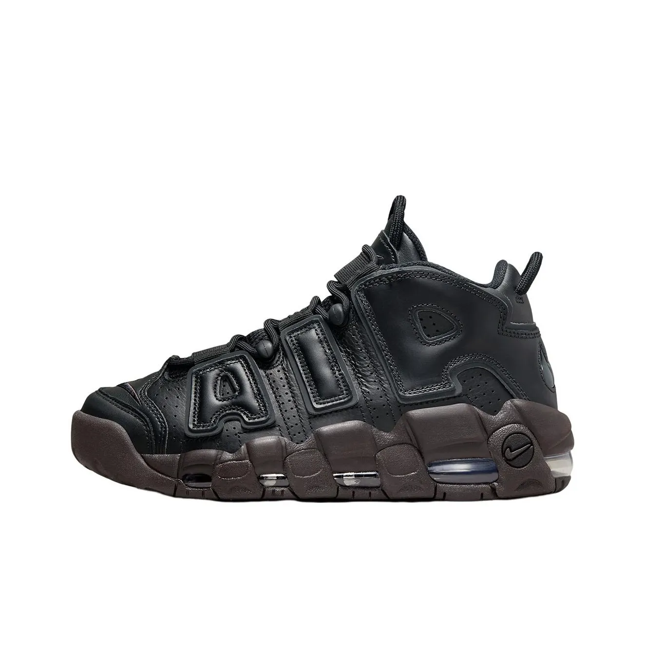 Nike Air More Uptempo Black Velvet Brown