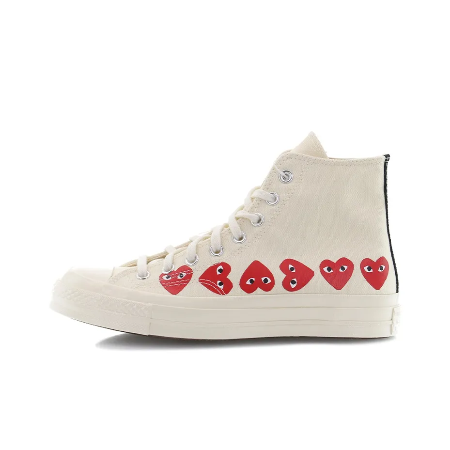 Converse Comme Des Garçons Play X Chuck 70 Hi Top 'Multi Heart'