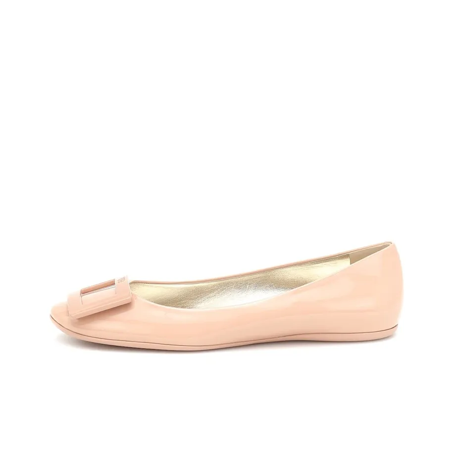 Roger Vivier Gommette Casual Single Shoes Women's Pink