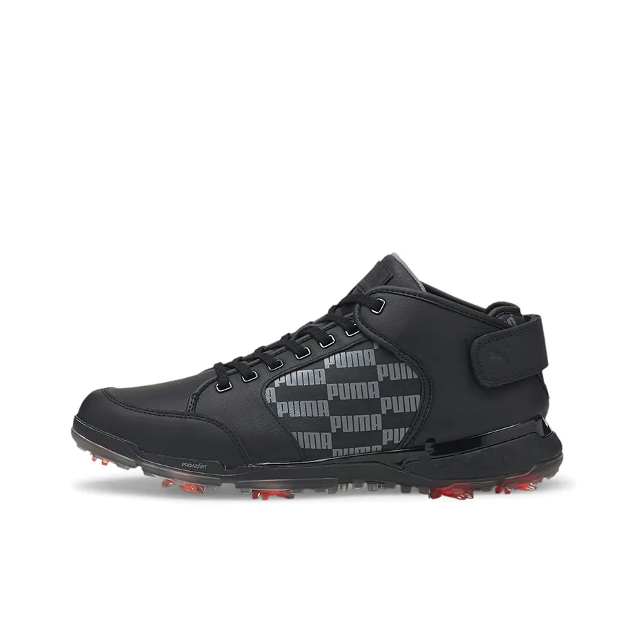 PUMA Golf Shoes Men's Mid Top Black