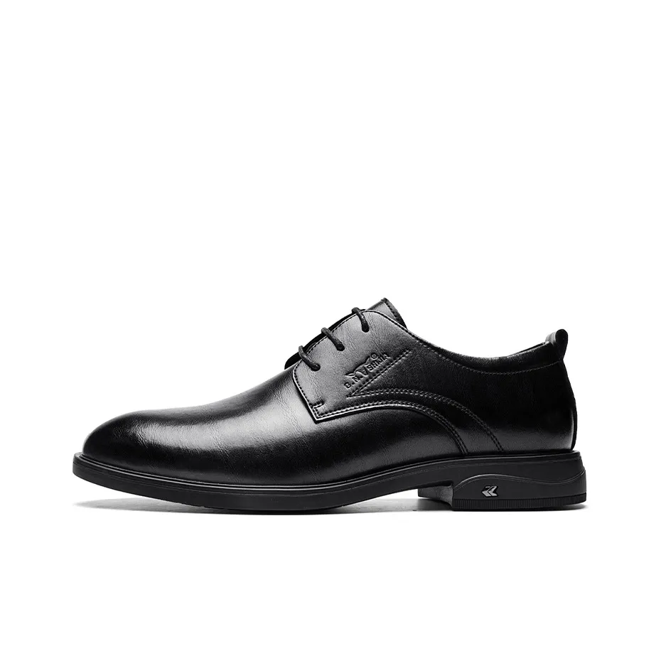 G.N.SHIJIA Dress Shoes Men's Low Top Black/Brown