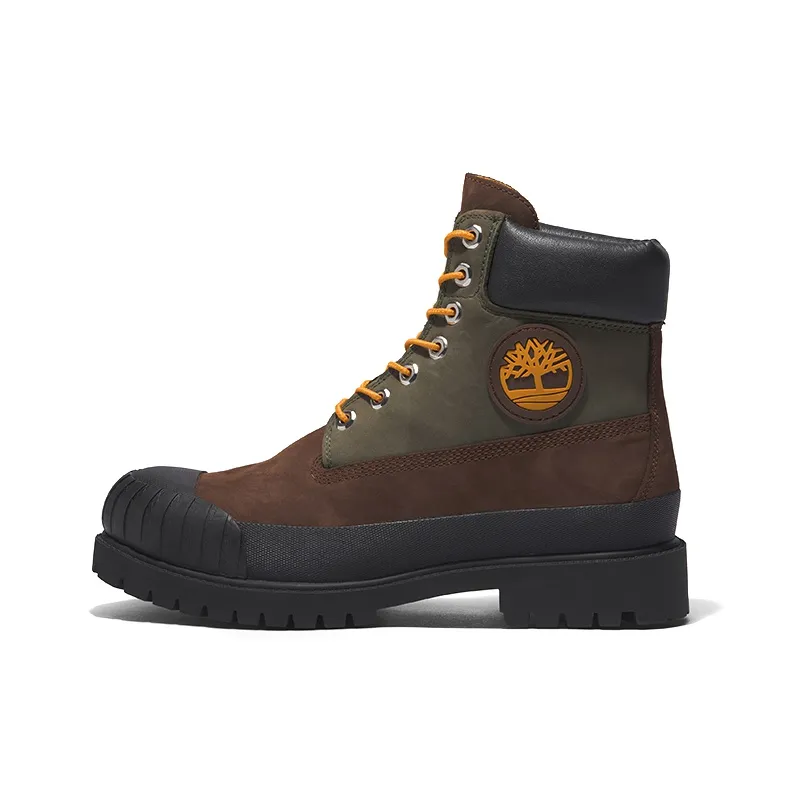Timberland Premium 6 Inch Rubber Toe Boot 'Dark Brown'