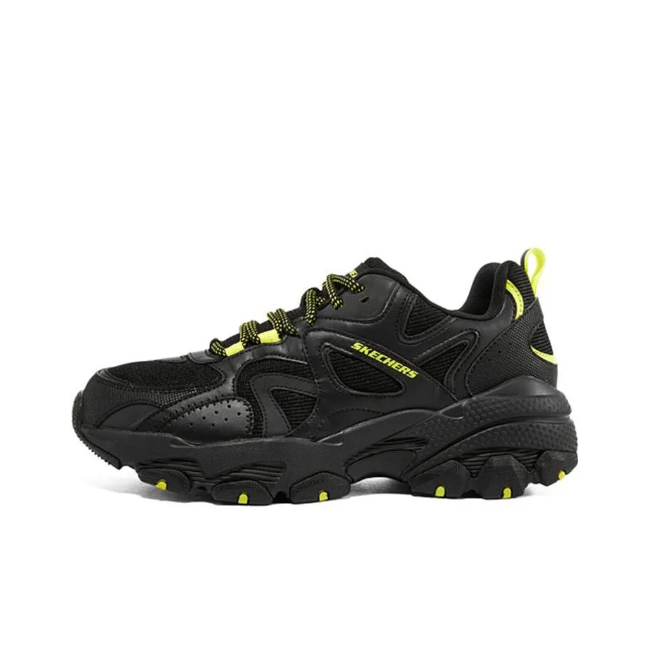 Skechers DLites Sneakers 'Black Yellow'