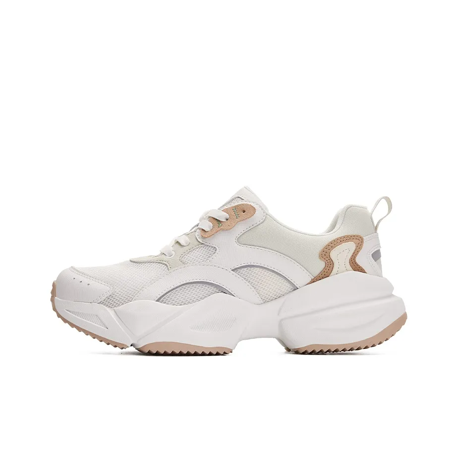 PONY NS501 Low Top Crepe Sneakers Unisex Beige