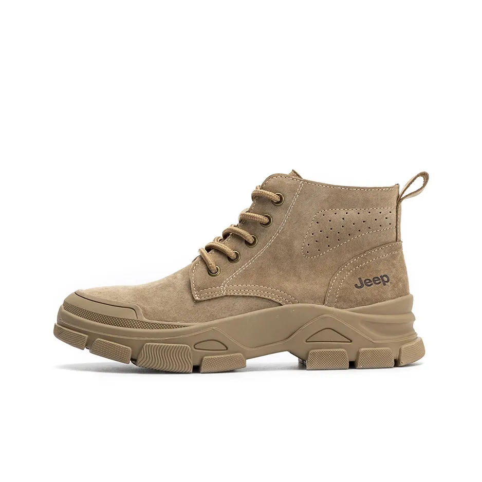 Jeep Outdoor Boots Women's High Top Sand