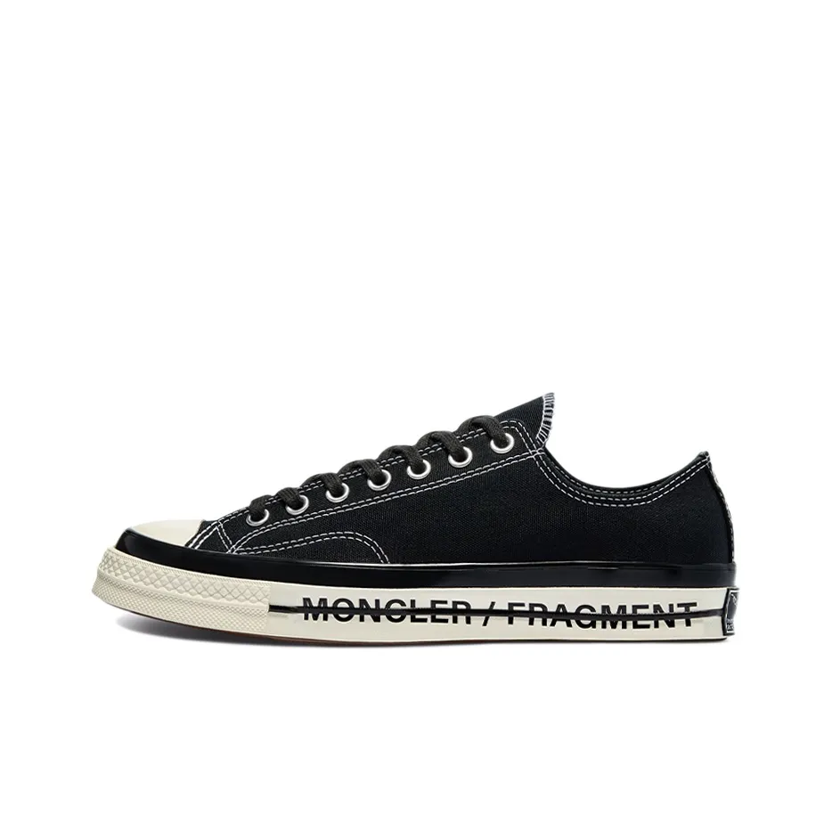 Converse Fragment Design X Moncler X Chuck 70 Low 'Black'