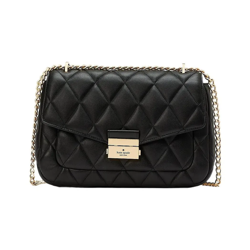 Kate Spade Leather Crossbody Bag Shoulder Bag Women's Black