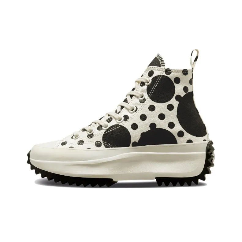 Converse Run Star Hike Platform 
Black White
