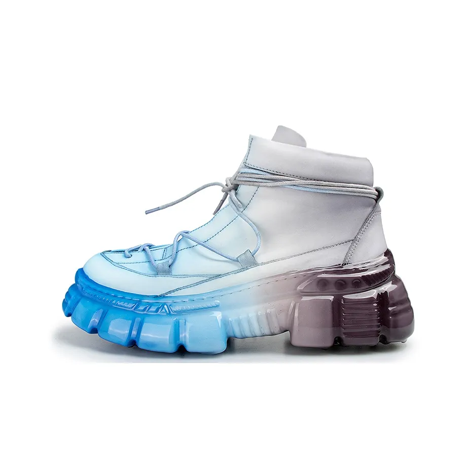 HUANXIANGZHE Мужские массивные кроссовки с высоким верхом