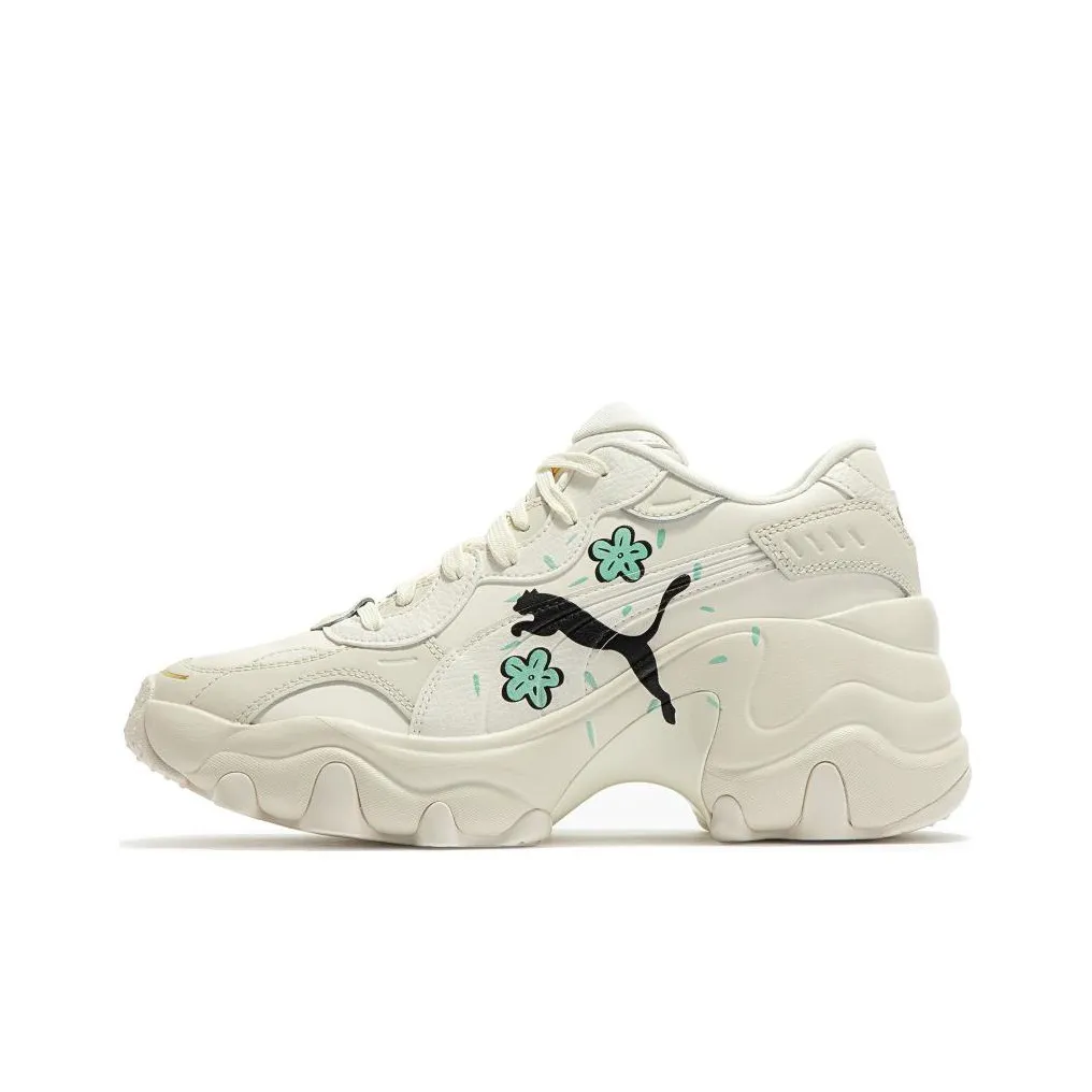 Puma Pulsar Wedge White Blue Women's