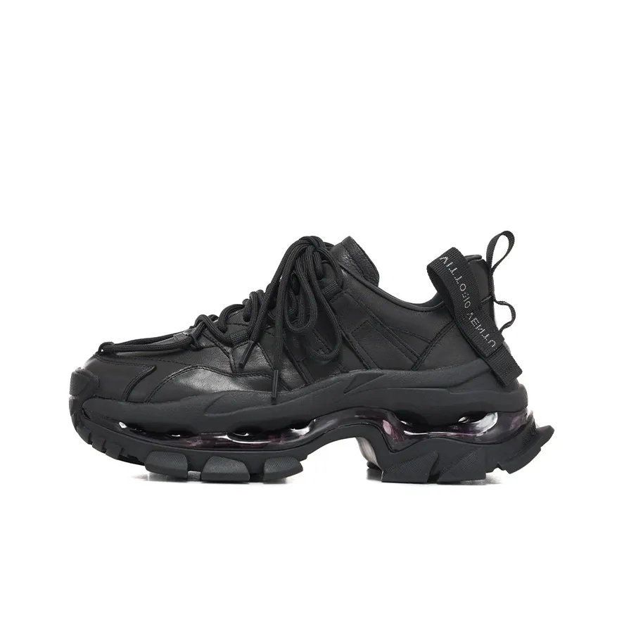 VITTORIO VENTURA Низкие кеды с толстой подошвой, черные, женские