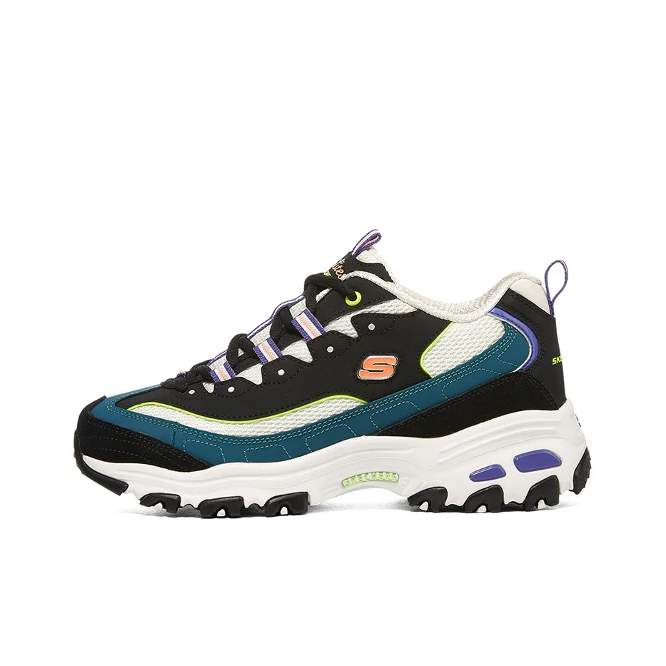 Skechers D'Lites 1.0 'Black Blue Purple' Women's