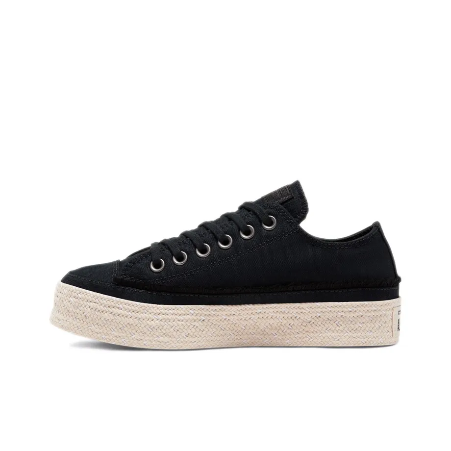 Converse Chuck Taylor All Star Espadrille Low 'Trail To Cove   Black' Women's