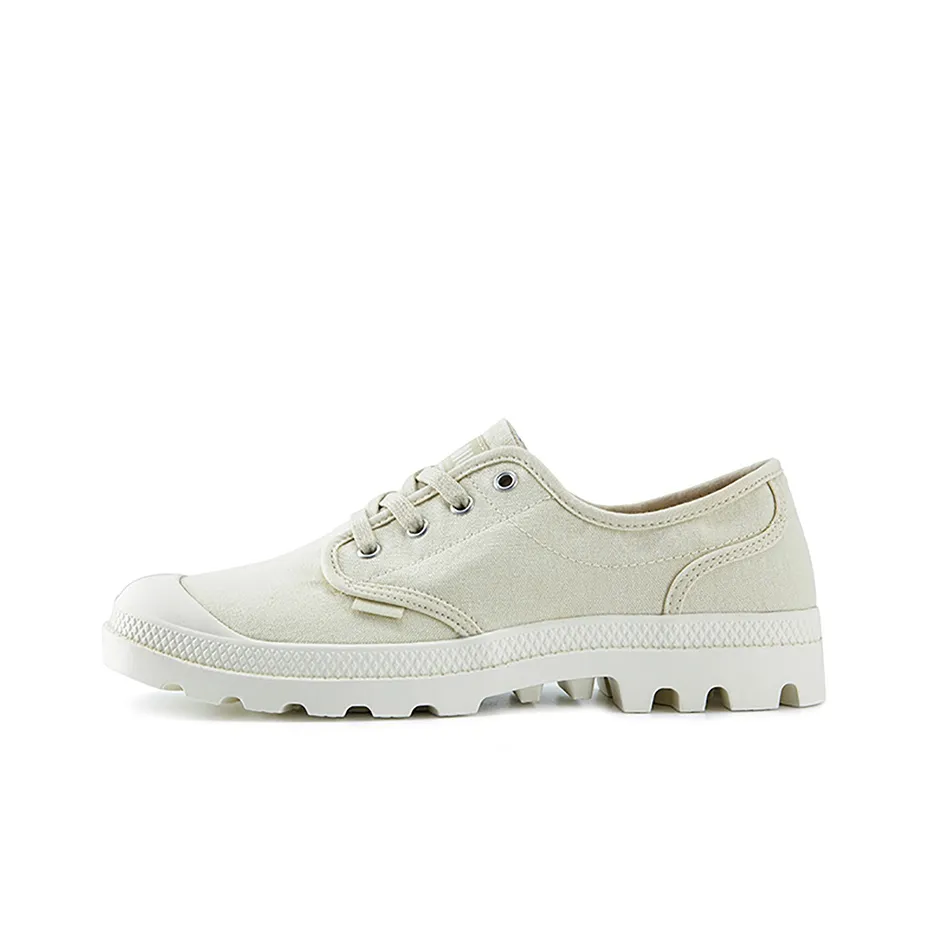 Palladium Pampa Oxford Anti Slip Wear Resistant Breathable Lightweight Warm Low Top Canvas Shoes Men's Light Cyan