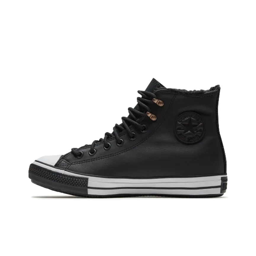 Converse Chuck Taylor All Star Winter Hi Sherpa Leather Black