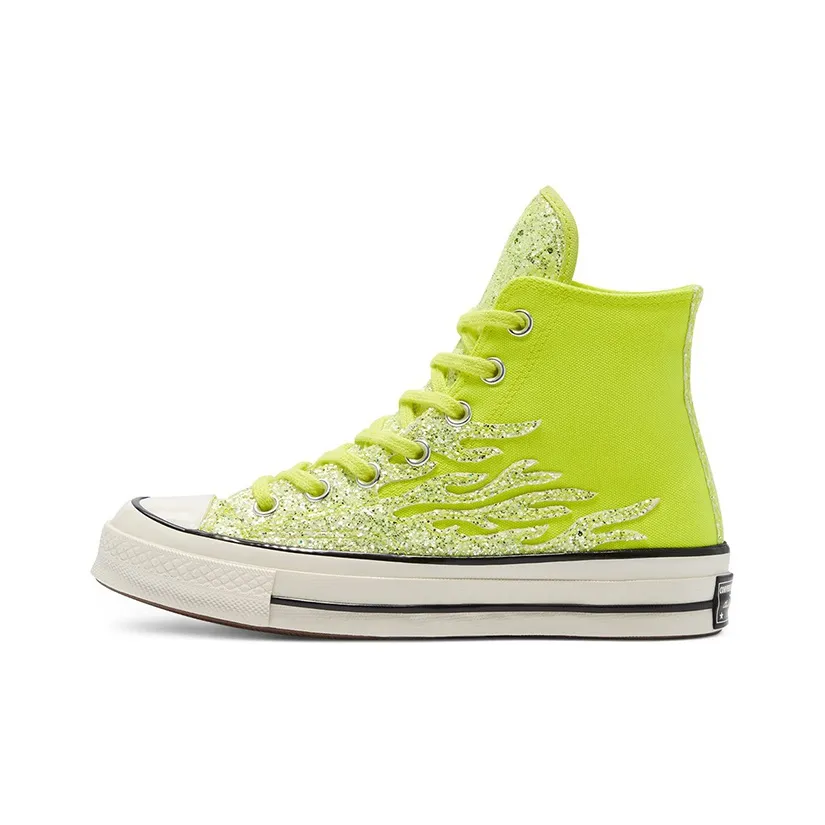 Converse Chuck Taylor All Star 70 Hi Glitter Shine Lemon Women's