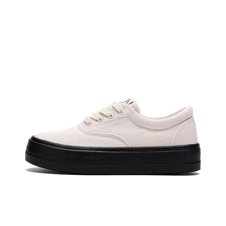 Feiyue Wear-resistant Non-slip And Breathable Low-Top Canvas Shoes Women's Black